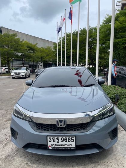 Honda City 2022 1.0 SV Sedan เบนซิน ไม่ติดแก๊ส เกียร์อัตโนมัติ เทา รูปที่ 2