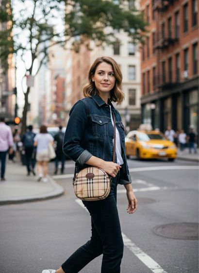 Burberry Crossbody มือสอง น่ารักมาก รูปที่ 2