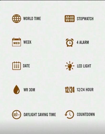 นาฬิกา Skmei digital analog 2 ระบบ สีเงินขอบทอง รูปที่ 6