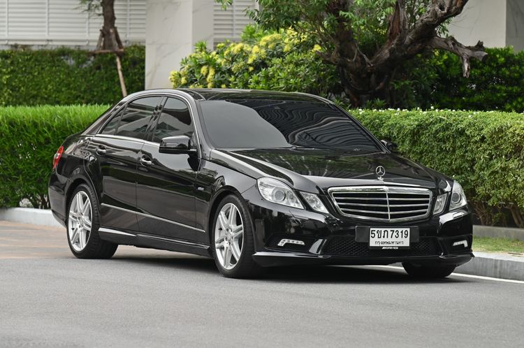 Mercedes-Benz E-Class 2011 E250 CDI Sedan ดีเซล ไม่ติดแก๊ส เกียร์อัตโนมัติ ดำ รูปที่ 2