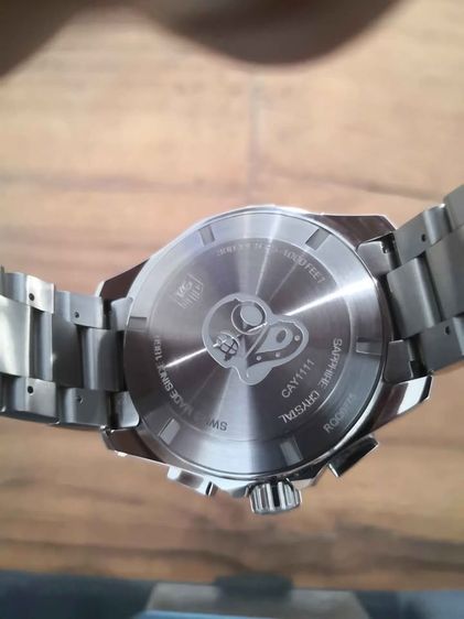 TAG Heuer 43 mm Aquaracer 300M Quartz CAY1111.BA0927 Watch รูปที่ 6