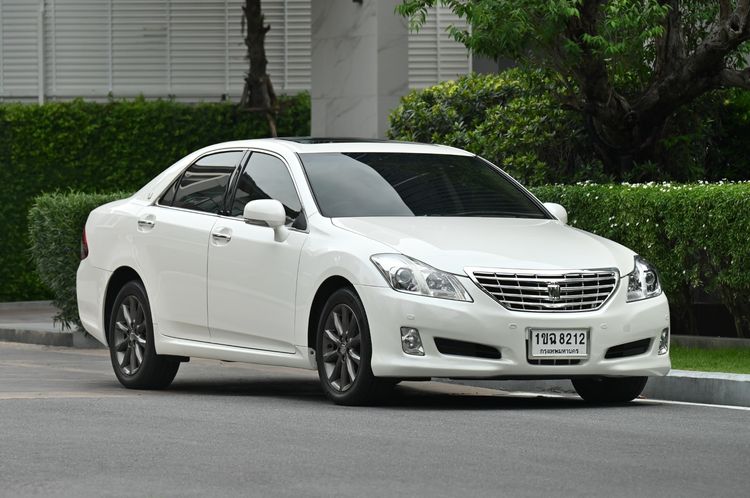 Toyota Crown 2009 2.5 Royal Saloon Sedan เบนซิน ไม่ติดแก๊ส เกียร์อัตโนมัติ ขาว รูปที่ 2
