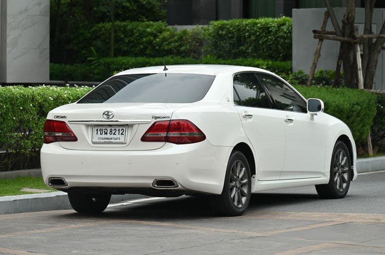 Toyota Crown 2009 2.5 Royal Saloon Sedan เบนซิน ไม่ติดแก๊ส เกียร์อัตโนมัติ ขาว รูปที่ 4