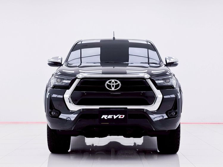 Toyota Hilux Revo 2022 Double Cab 2.4 Mid Prerunner Pickup ดีเซล ไม่ติดแก๊ส เกียร์อัตโนมัติ ดำ รูปที่ 3