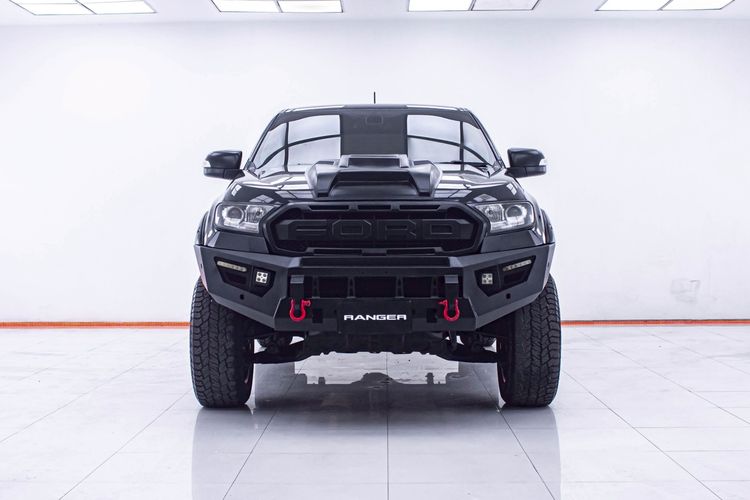 Ford Ranger 2019 2.0 Hi-Rider Limited Pickup ดีเซล ไม่ติดแก๊ส เกียร์ธรรมดา ดำ รูปที่ 4