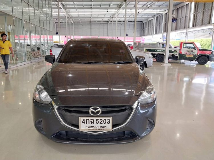 Mazda Mazda 2 2015 1.5 XD Sedan เบนซิน ไม่ติดแก๊ส เกียร์อัตโนมัติ เทา รูปที่ 2