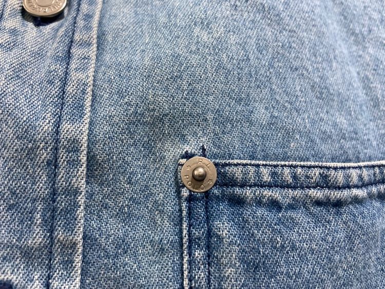 เสื้อเชิ้ตยีนส์ RALPH LAUREN แท้ 💯 size ขนาดอก 22 ยาว 27.5 สภาพดีมาก ดีเทลสีเฟดสวย เนื้อผ้าดีมากครับ รูปที่ 6