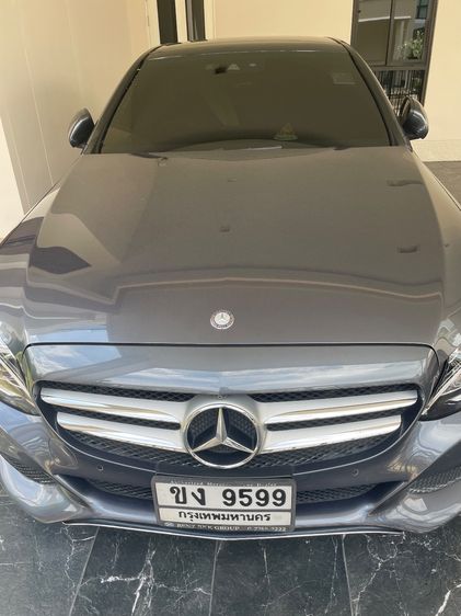 รถ Mercedes-Benz C-Class C350 สี เทา