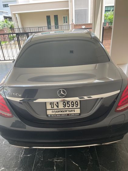 Mercedes-Benz C-Class 2016 C350 Sedan ปลั๊กอินไฮบริด (PHEV) ไม่ติดแก๊ส เกียร์อัตโนมัติ เทา รูปที่ 4