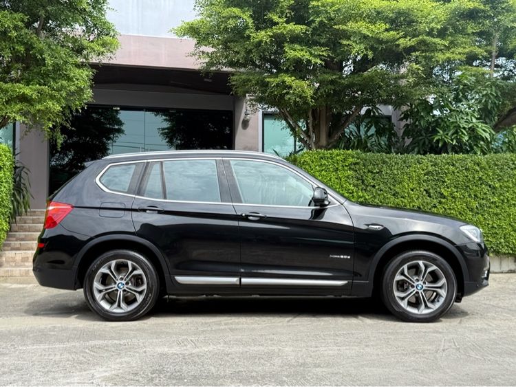 BMW X3 2017 2.0 xDrive20d 4WD Utility-car ดีเซล ไม่ติดแก๊ส เกียร์อัตโนมัติ ดำ รูปที่ 2