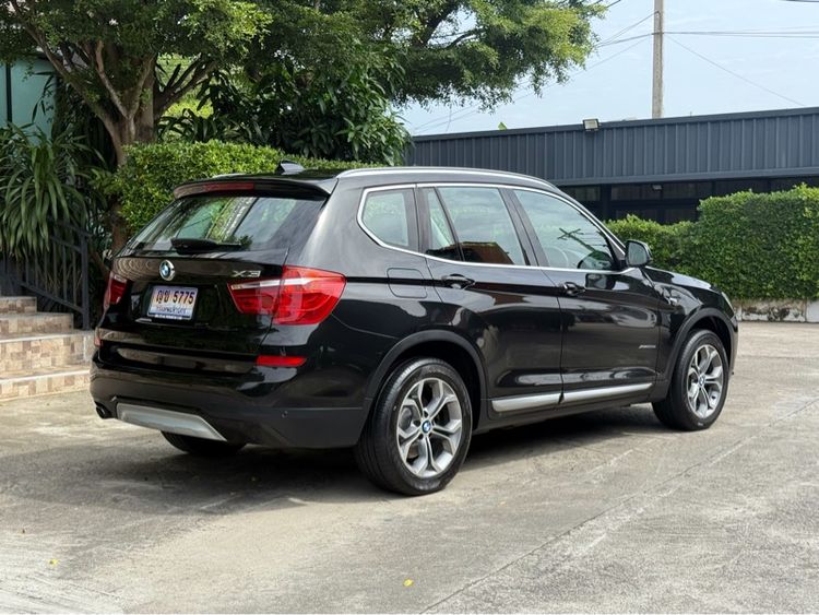 BMW X3 2017 2.0 xDrive20d 4WD Utility-car ดีเซล ไม่ติดแก๊ส เกียร์อัตโนมัติ ดำ รูปที่ 3