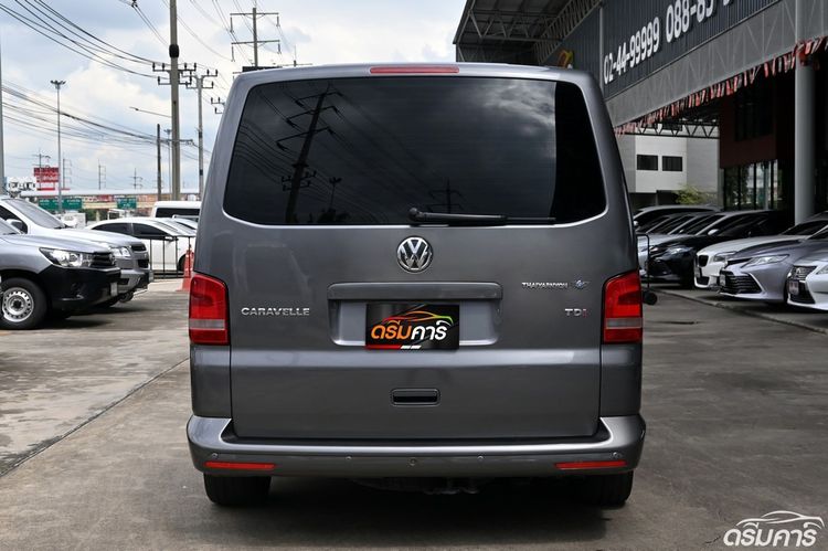 Volkswagen Caravelle 2015 2.0 TDi Van ดีเซล ไม่ติดแก๊ส เกียร์อัตโนมัติ เทา รูปที่ 4