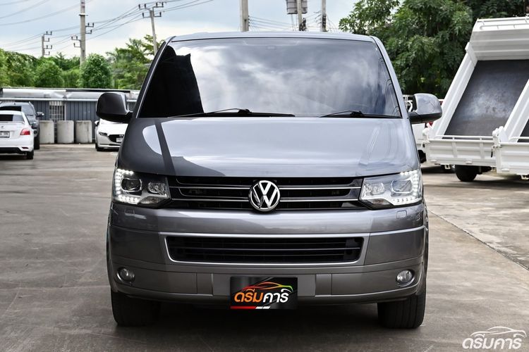 Volkswagen Caravelle 2015 2.0 TDi Van ดีเซล ไม่ติดแก๊ส เกียร์อัตโนมัติ เทา รูปที่ 2