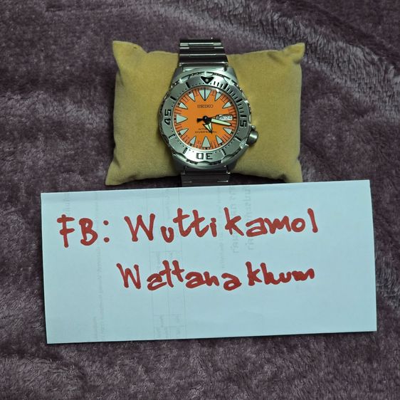 Seiko SRP309 Orange Monster The Fang 2nd Gen  รูปที่ 2