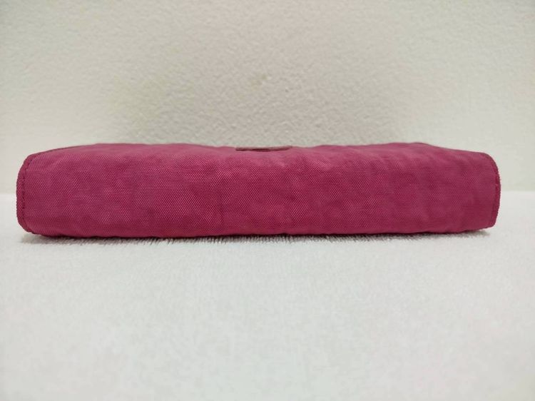 (ของแท้) กระเป๋าสตางค์แบบยาว KIPLING สีชมพูบานเย็น. รูปที่ 5