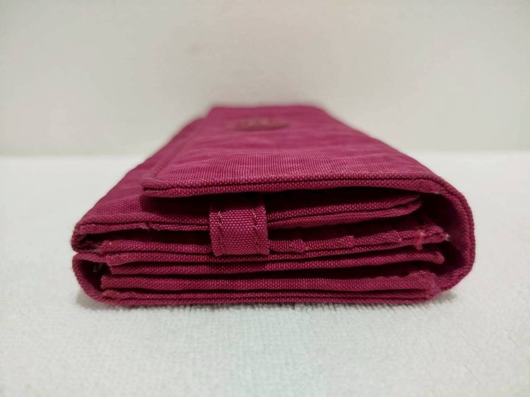 (ของแท้) กระเป๋าสตางค์แบบยาว KIPLING สีชมพูบานเย็น. รูปที่ 2