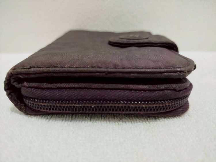 (ของแท้) กระเป๋าสตางค์ KIPLING สีม่วงลาย. รูปที่ 3
