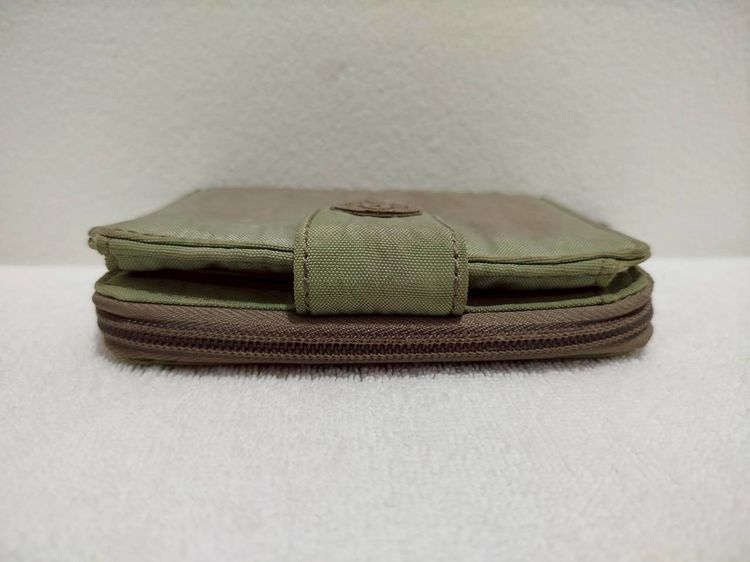 (ของแท้) กระเป๋าสตางค์ KIPLING สีเขียวเทา. รูปที่ 6