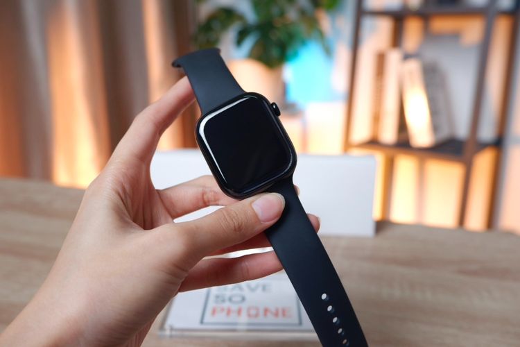 Apple Watch Series 11 GPS สี JetBlack เครื่องสวย ราคาเพียง 13,500.- มีประกันร้าน 60วัน รูปที่ 4