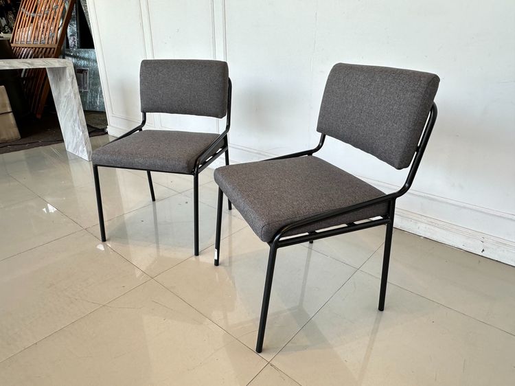 ชุดโต๊ะทานอาหาร 2 ที่นั่ง ท็อปไม้ MDF ปิดผิวลายหินอ่อนสีขาว รูปที่ 12