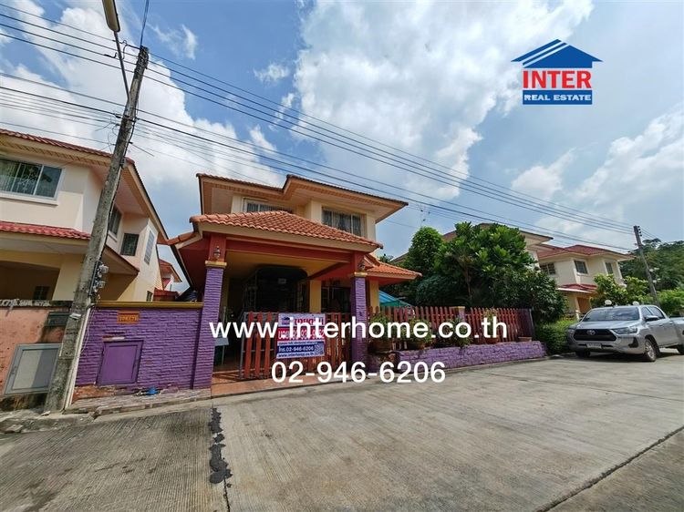 บ้านเดี่ยว 2 ชั้น 56.9 ตร.ว. หมู่บ้านสวยริมธาร8 ซอยหมู่บ้านสวยริมธาร8 ถนนเพชรเกษม ถนนพุทธสาคร กระทุ่มแบน สมุทรสาคร รูปที่ 2