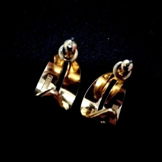 ต่างหูวินเทจชุบทอง รูปที่ 5