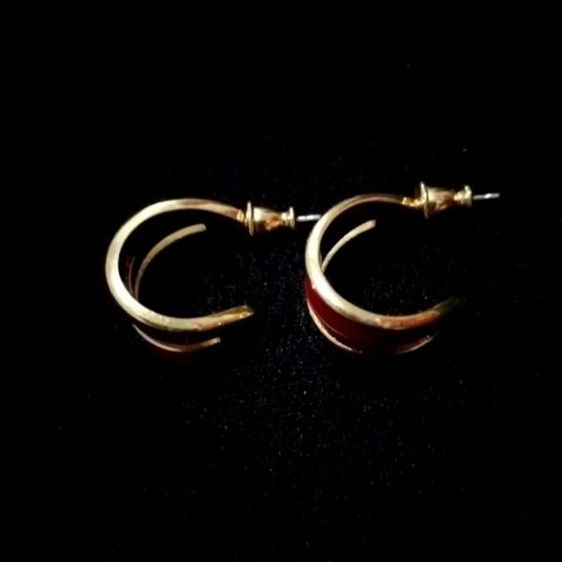 ต่างหูวินเทจชุบทอง รูปที่ 4