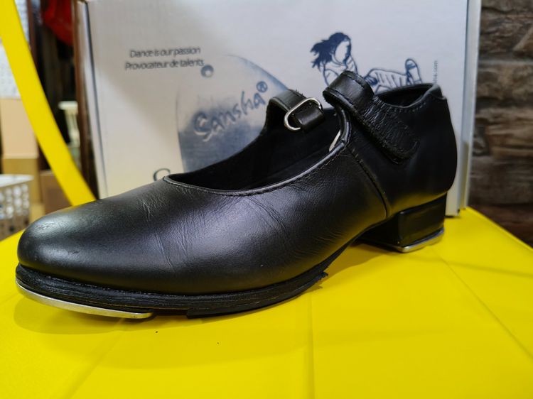 รองเท้าเต้นแท็ปมือสองสภาพเลิศ Tap dance shoes รูปที่ 6