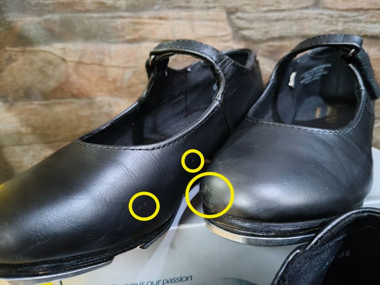 รองเท้าเต้นแท็ปมือสองสภาพเลิศ Tap dance shoes รูปที่ 7