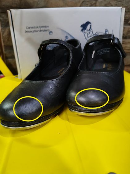 รองเท้าเต้นแท็ปมือสองสภาพเลิศ Tap dance shoes รูปที่ 4