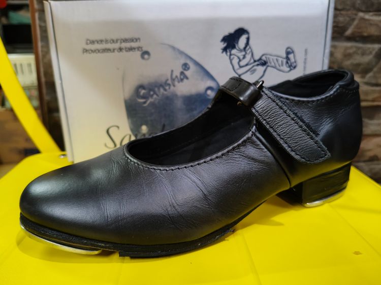 รองเท้าเต้นแท็ปมือสองสภาพเลิศ Tap dance shoes รูปที่ 2