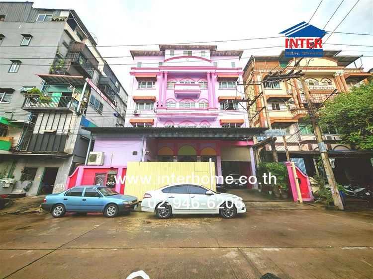 โรงงาน + โกดัง 5 ชั้น 207.5 ตร.ว. โครงการแลนด์แอนด์แฟคทอรี่เฮ้าส์ ซอยเพชรเกษม95 ถนนเพชรเกษม ถนนเพชรเกษมซอย95 กระทุ่มแบน สมุทรสาคร