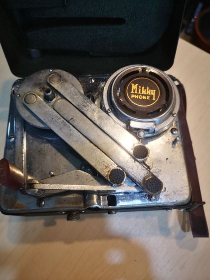 เครื่องเล่นแผ่นเสียงครั่งยุคเก่าปี1930 รูปที่ 3