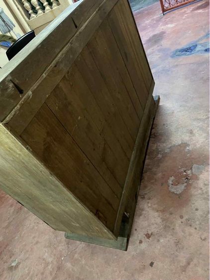 ตู้ไซบอท ขาแชมเปญไม้สักทั้งหลัง รูปที่ 10