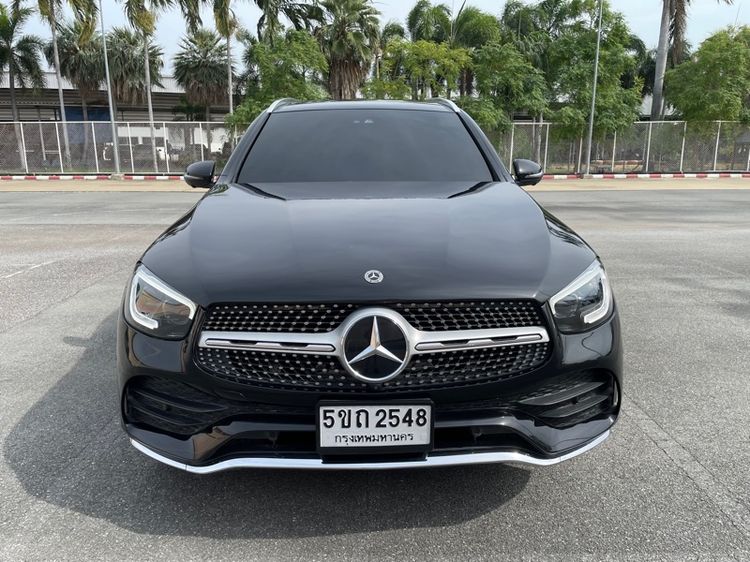 Mercedes-Benz GLC-Class 2021 GLC220d Utility-car ดีเซล ไม่ติดแก๊ส เกียร์อัตโนมัติ ดำ รูปที่ 2