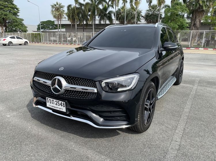 Mercedes-Benz GLC-Class 2021 GLC220d Utility-car ดีเซล ไม่ติดแก๊ส เกียร์อัตโนมัติ ดำ รูปที่ 3