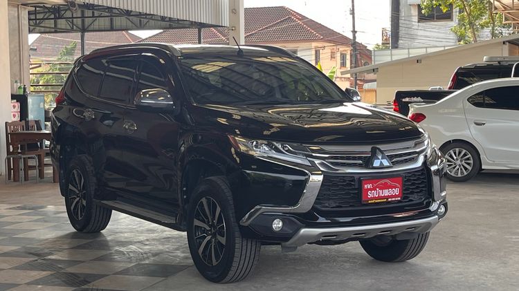 Mitsubishi Pajero Sport 2018 2.4 GT Premium Utility-car ดีเซล ไม่ติดแก๊ส เกียร์อัตโนมัติ ดำ รูปที่ 3