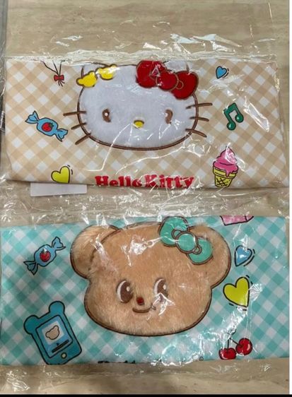 ไม่ระบุ หลากสี กระเป๋าผ้า คอลเลกชัน Hello Kitty x Butterbear(มีสองสี)