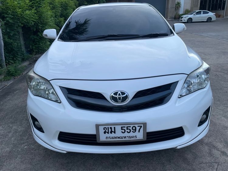 Toyota Altis 2012 1.8 E Sedan เบนซิน LPG เกียร์อัตโนมัติ ขาว รูปที่ 3