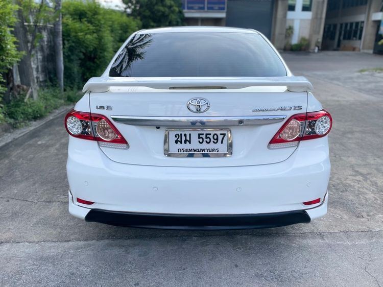 Toyota Altis 2012 1.8 E Sedan เบนซิน LPG เกียร์อัตโนมัติ ขาว รูปที่ 4