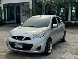 Nissan March 1.2E เกียร์ออโต้ ปี2019 สีบร์อนเงิน นิสสัน มาช รถเก๋ง รถสวยสภาพนางฟ้า
