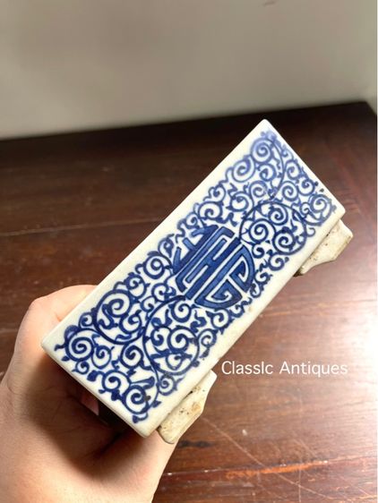 กระถางกังไส ลายคราม สะสม รูปที่ 5