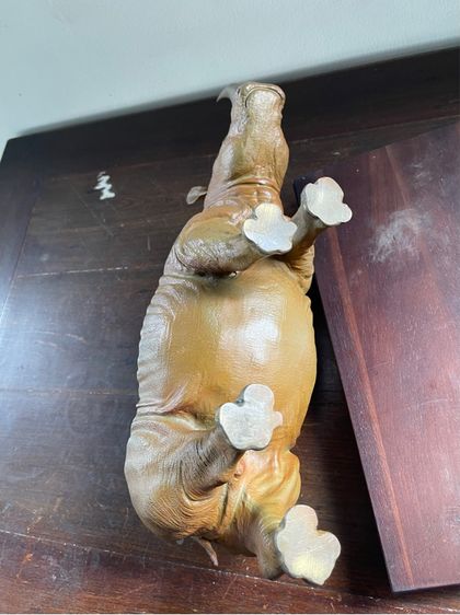 รูปปั้นแร ดทองเหลืองสะสม รูปที่ 14