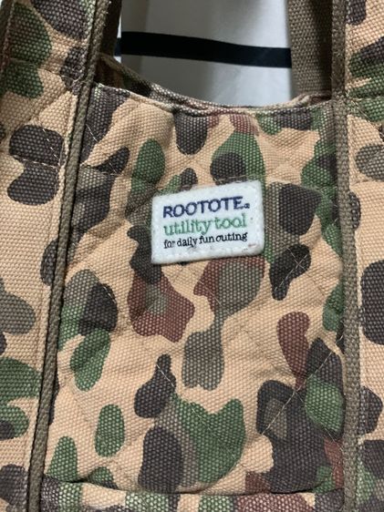 ขาย Tote bag ลายพรางทหาร CAMO งาน ROOTOTE แบรนด์นอก ใส่ของได้จุมากๆ รูปที่ 5