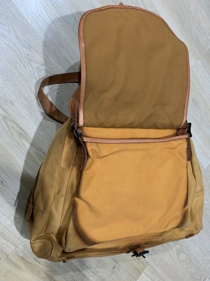 ขาย Shoulder Bag ใช้สะพาย หรือถือได้ เป็นกระเป๋าแบรนด์นอก ผลิตจากผ้า CANVAS สวยๆ ผสมหนังแท้  รูปที่ 10