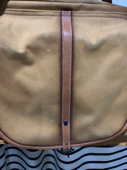 ขาย Shoulder Bag ใช้สะพาย หรือถือได้ เป็นกระเป๋าแบรนด์นอก ผลิตจากผ้า CANVAS สวยๆ ผสมหนังแท้  รูปที่ 6