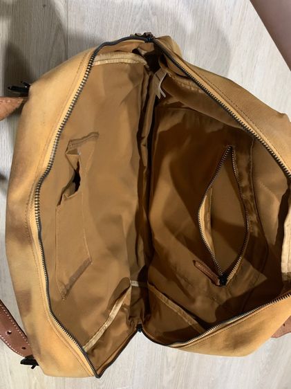 ขาย Shoulder Bag ใช้สะพาย หรือถือได้ เป็นกระเป๋าแบรนด์นอก ผลิตจากผ้า CANVAS สวยๆ ผสมหนังแท้  รูปที่ 9