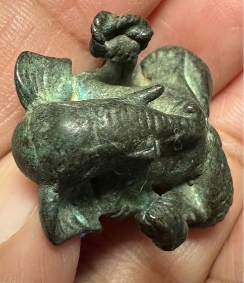 🙏หล่อโบราณพระพิฆเนศ เนื้อสัมฤทธิ์🙏ภาพ กรมหวงชุมพร  องค์ละ1550 รูปที่ 5