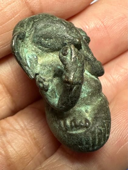 🙏หล่อโบราณพระพิฆเนศ เนื้อสัมฤทธิ์🙏ภาพ กรมหวงชุมพร  องค์ละ1550 รูปที่ 3