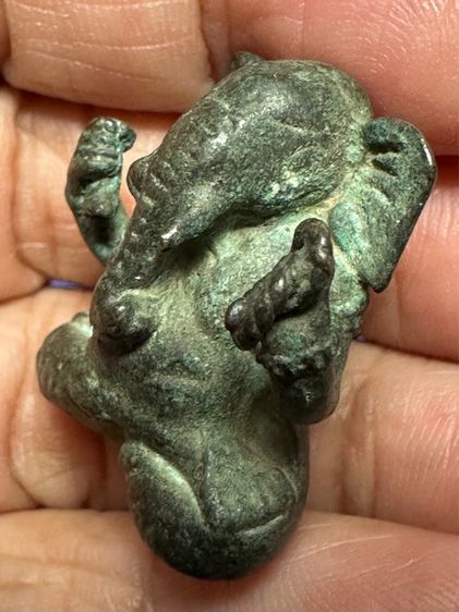 🙏หล่อโบราณพระพิฆเนศ เนื้อสัมฤทธิ์🙏ภาพ กรมหวงชุมพร  องค์ละ1550 รูปที่ 4